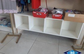 Ladrões fazem ‘limpa’ em loja no centro de Capinzal
