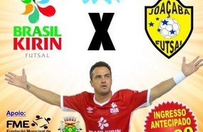 Joaçaba Futsal enfrenta time de Falcão neste sábado em Fraiburgo