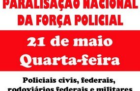 Policiais de Santa Catarina aderem a paralisação nacional