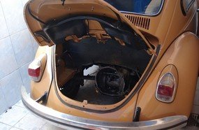 Morador tem motor de fusca furtado no interior de Herval
