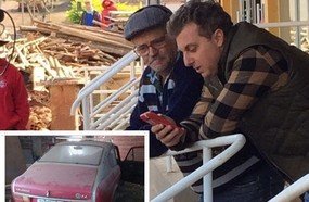 Luciano Huck está em Chapecó para a gravação do “Lata Velha”