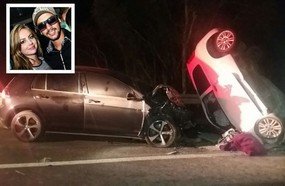 Colisão frontal tira a vida de casal em Curitibanos