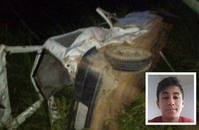 Adolescente de 17 anos morre em capotamento em Campos Novos