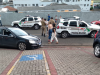 PM prende indivíduos com arma após perseguição em Videira