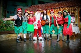 Confira os horários da Casa do Papai Noel no final de semana