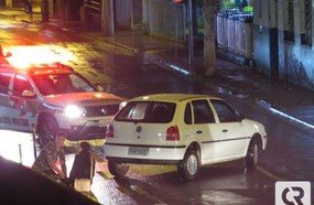 Motociclista fica ferida após colisão em Joaçaba
