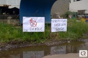 Moradores cobram atitude da Prefeitura no combate a dengue