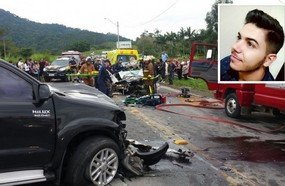 Jovem de Catanduvas morre em colisão frontal na BR-470