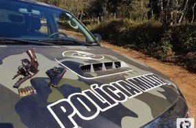 Homem é preso por porte ilegal de arma em Campos Novos