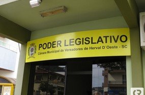 Pauta da sessão da Câmara de Vereadores de Herval d´Oeste