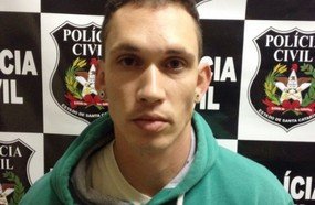 Preso em Joaçaba indivíduo que praticou assaltos no Alto Vale