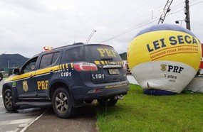 PRF flagra 529 motoristas dirigindo embriagados no final de semana