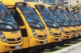 Estado entrega mais 73 ônibus novos para o transporte escolar