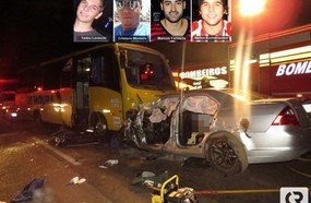 Tragédia em Joaçaba: quatro vítimas fatais e uma pessoa gravemente ferida na BR-282