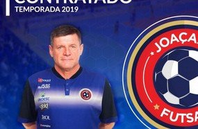 Joaçaba Futsal apresenta novo técnico para a temporada 2019