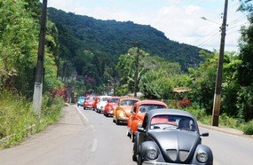 Carreata de Fuscas comemorou o Dia Nacional do veículo