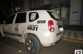 PM surpreende passageiro de ônibus com drogas em Joaçaba
