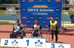 Aline Rocha quebra recorde brasileiro em prova de 100m