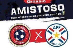 Joaçaba Futsal recebe o Paraguai para amistoso nesta quarta-feira