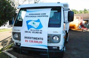 Erval Velho adquire veículo, máquina e equipamentos agrícolas