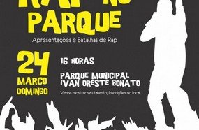 Batalhas de rap acontece neste domingo no Parque Central