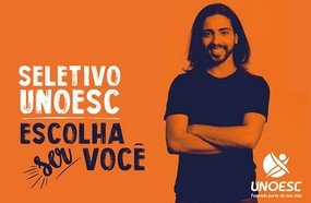 Vagas remanescentes para cursos de graduação na Unoesc
