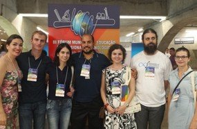 Ensino Médio do IFC Luzerna é destaque em fórum mundial