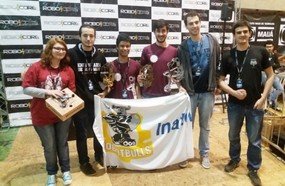 Acadêmicos da Unoesc conquistam o 2º lugar em competição robótica