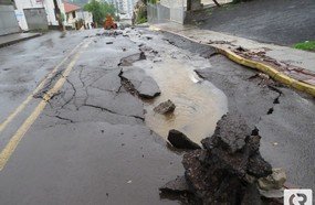 Prefeitura interdita Rua Senador Euzébio e suspende aulas