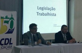 CDL e Sindilojas promovem workshop sobre a reforma trabalhista