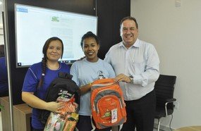 Alunos de Herval recebem premiação do Recicla CDL na Escola
