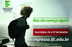 IFC abre inscrições para cursos de graduação gratuitos pelo Sisu