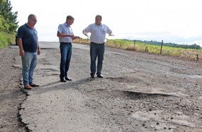 Prefeitura de Piratuba vai intervir na situação da SC-135