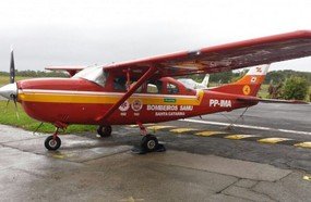 Aeronave do Corpo de Bombeiros começa a operar em Chapecó