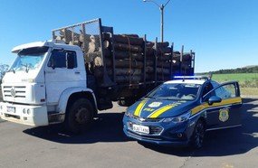 PRF flagra caminhão com excesso de peso em Água Doce