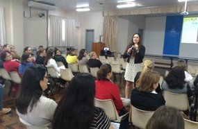 Professores de Joaçaba participam de formação continuada