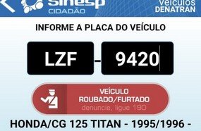 Motocicleta é furtada durante formatura em Catanduvas