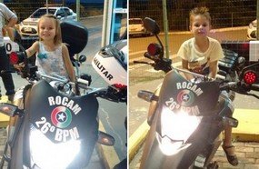 Sem medo da polícia: crianças fazem amizade com PMs