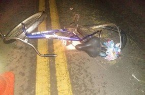 Motorista foge após atropelar e matar ciclista na SC-355