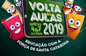 Matrículas para a rede estadual iniciam no dia 4 de fevereiro