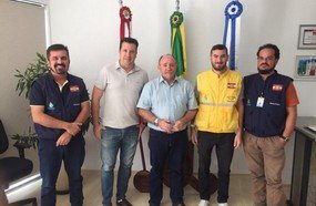 Joaçaba recebe fiscalização do transporte coletivo