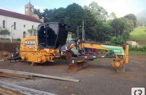 Nota do Portal Caco da Rosa sobre motoniveladora