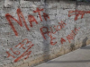 PM de Campos Novos emite nota após ameaça pichada em muro