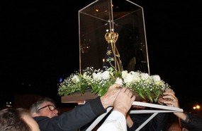 Imagem de Nossa Senhora Aparecida chega à Joaçaba
