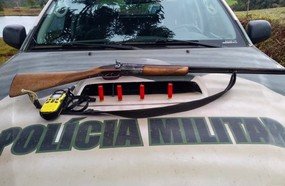 PM Ambiental prende homem por porte ilegal de arma de fogo
