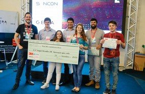 Vencedores do “Desafio 3M INOVALE - A Inovação que cola”