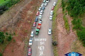 Planaterra assumirá obras da SC-467, entre Ouro e Jaborá