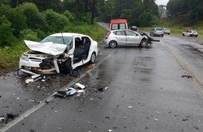 Morre segunda vítima da colisão entre veículos na BR-282