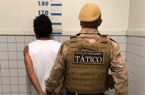 Elemento é preso após roubar bolsa de mulher em Joaçaba
