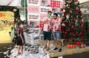 Natal do Caitá entrega R$ 30 mil em vale-compras